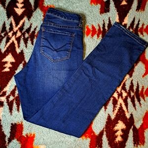 Vintage America Size 8r Boho Straight Leg Jeans